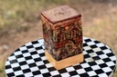 Camel skin square shape lamp IMG # 1