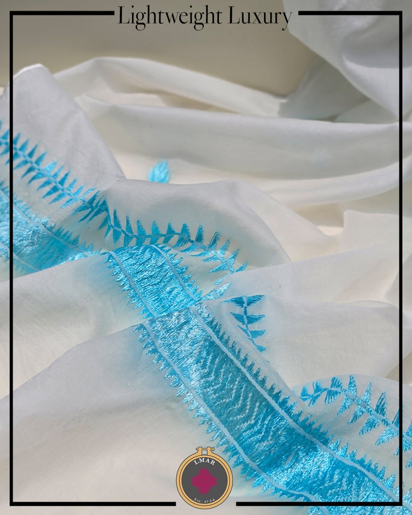 Extra image for Swiss Lawn Stole - 6012