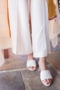 Extra image for Warm White Embroidered Pants