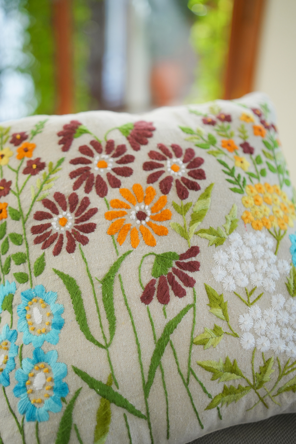 Extra image for Petal Bloom Cushion Cover