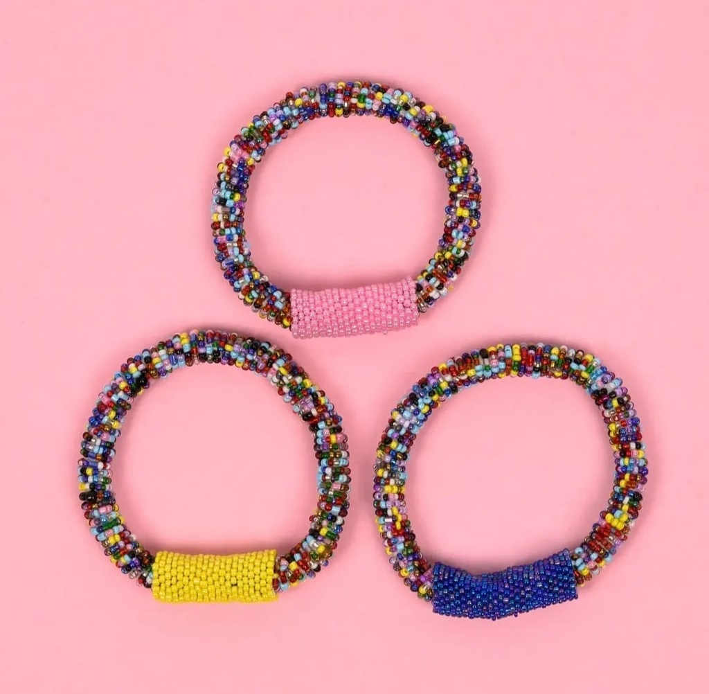 Beaded Rope bangles