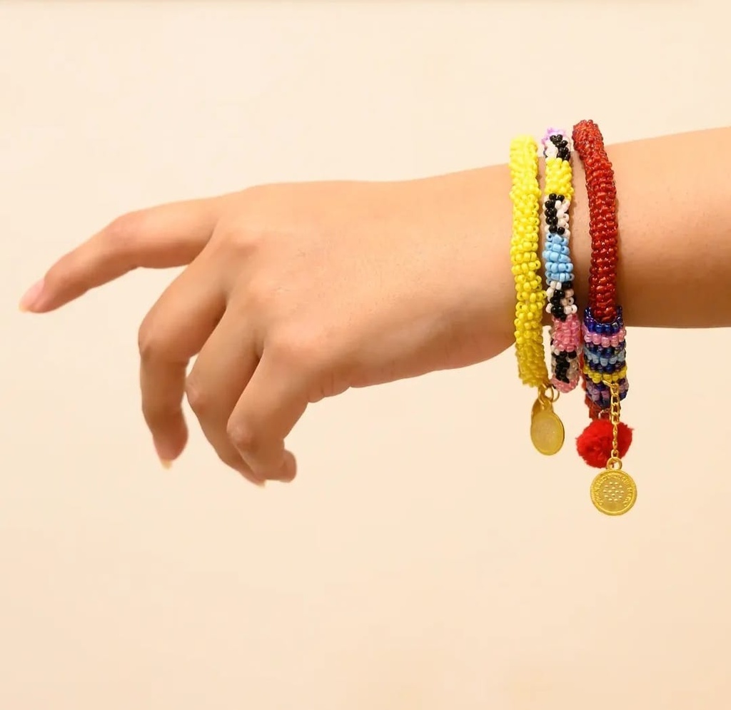 Rope Beaded Bangles