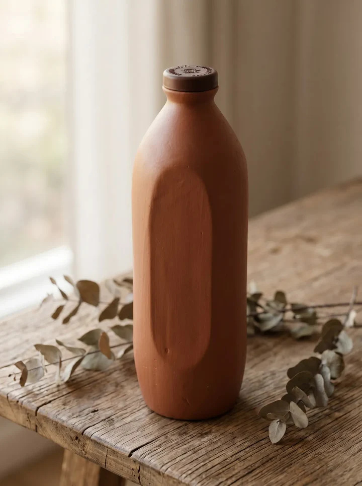 Slim Clay Bottle 1200ml