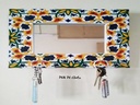 Hand Painted Mirror Keys Holder