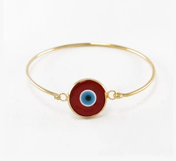 Evil Eye Bracelet (round)
