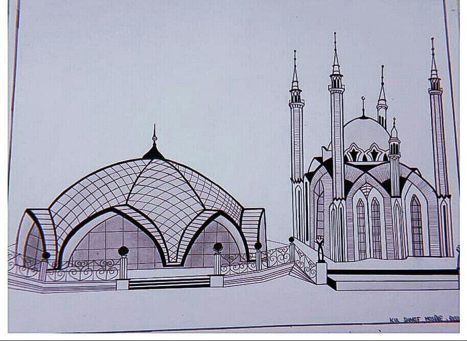 Kul sharif mosque Russia