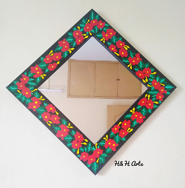 Hand Painted Mirror 