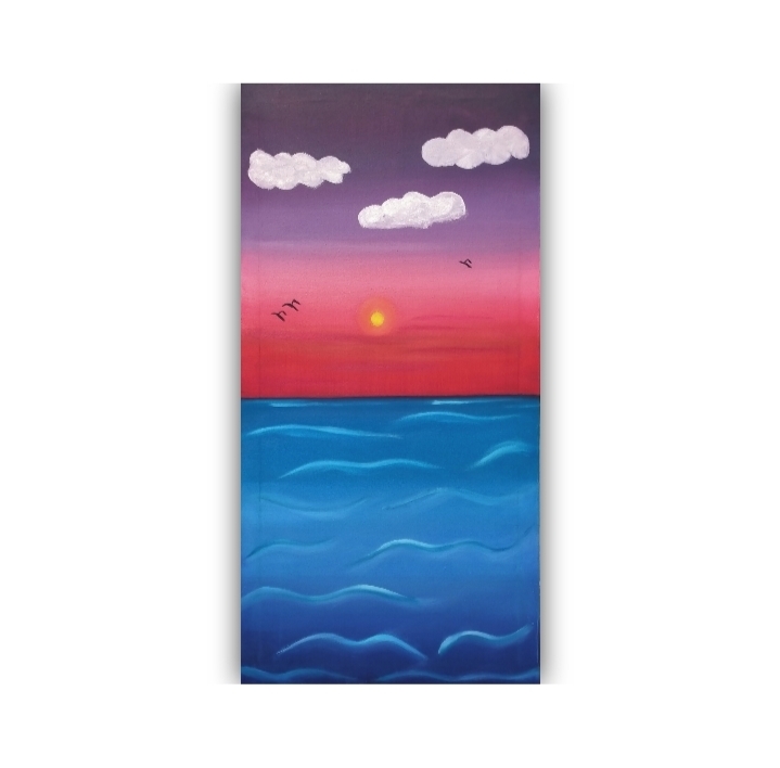 Sunset painting