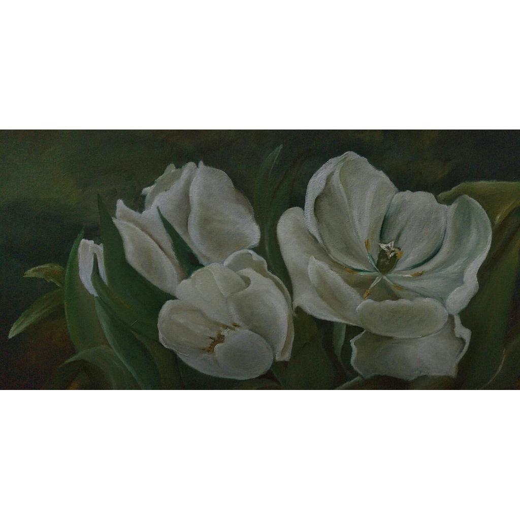 Tulip canvas wall Art