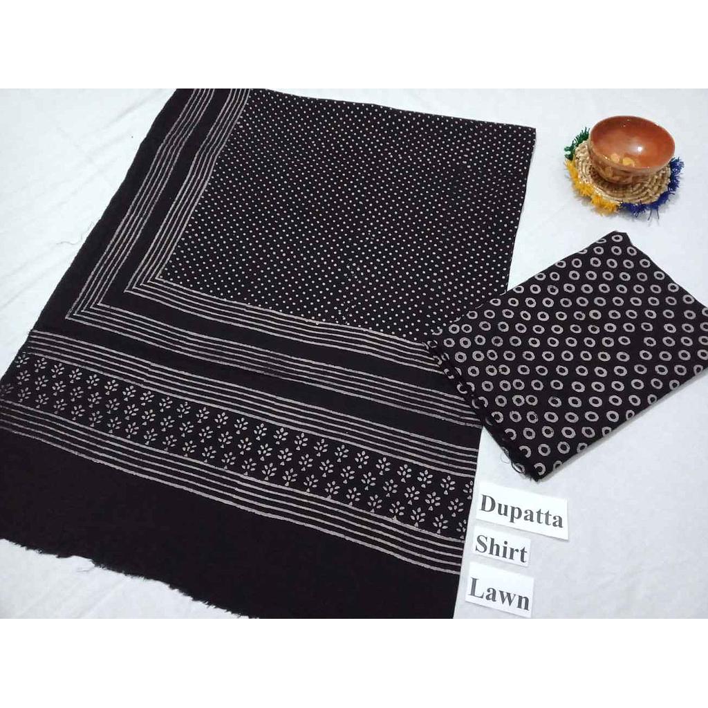 Ajrak - 2 Piece Suit