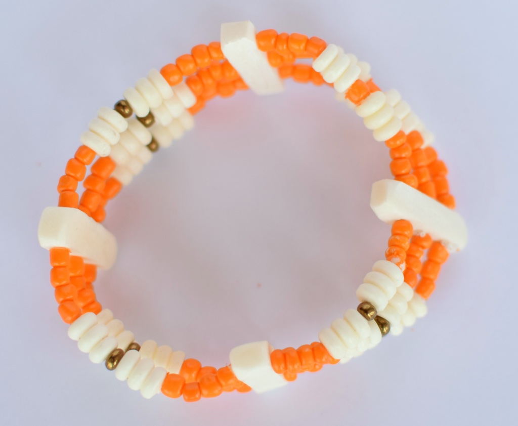 Camel Bone Beads Bracelet