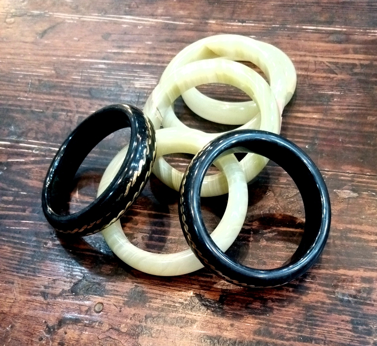 Marble onyx bangles