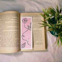Pink Floral Bookmark