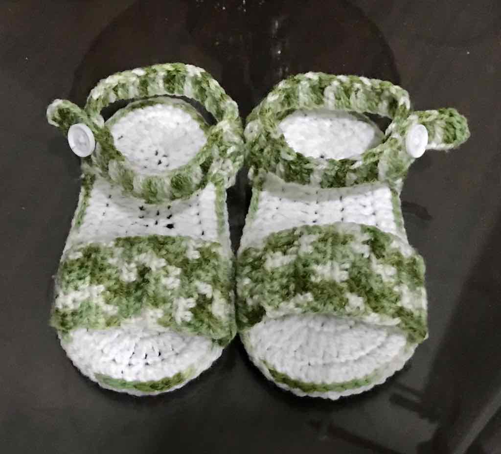 Crochet Baby Sandals