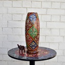Hand Painted Camel Skin Lamp
