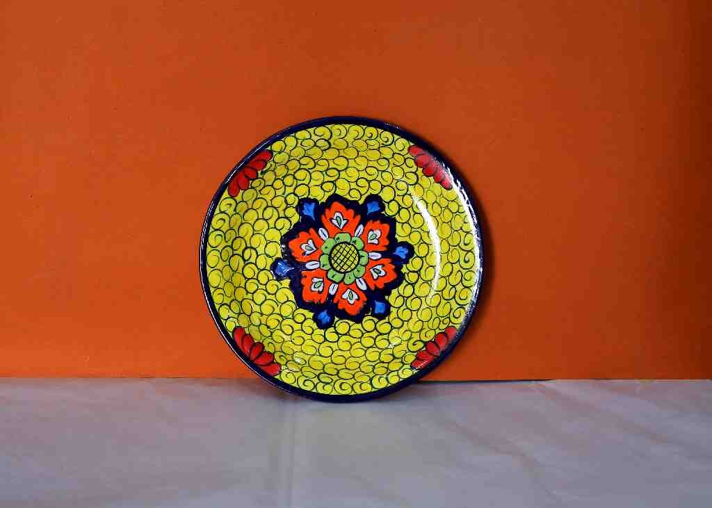 Blue Pottery Plate (Large)