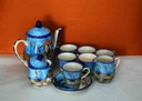 Blue Pottery Tea Set