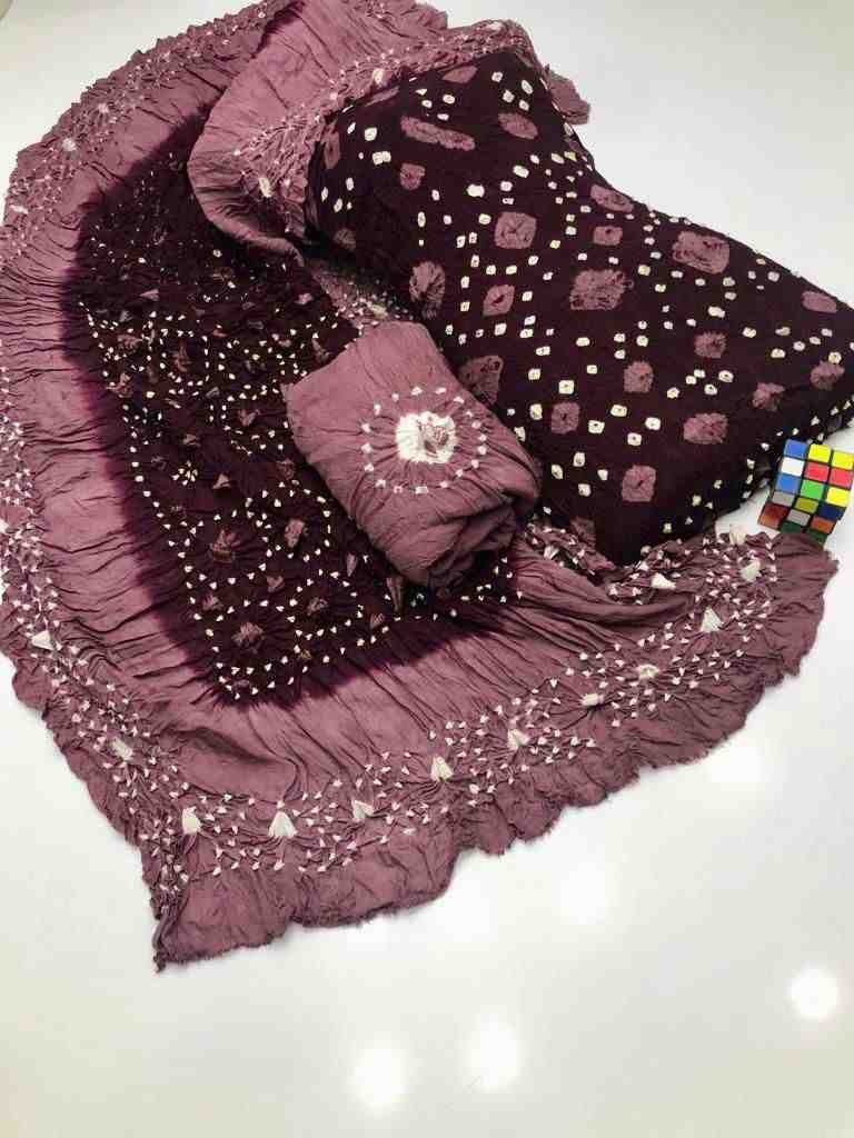 Linen Chunnri Suit (3-Piece)