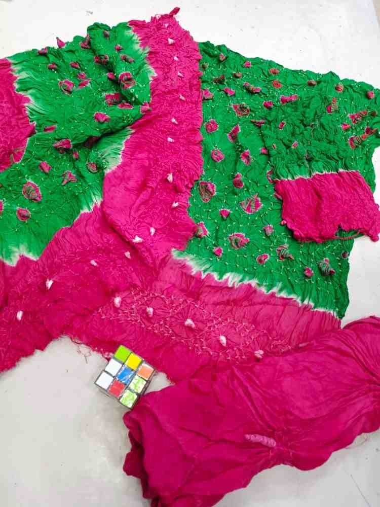 Linen Chunnri Suit (3-Piece)