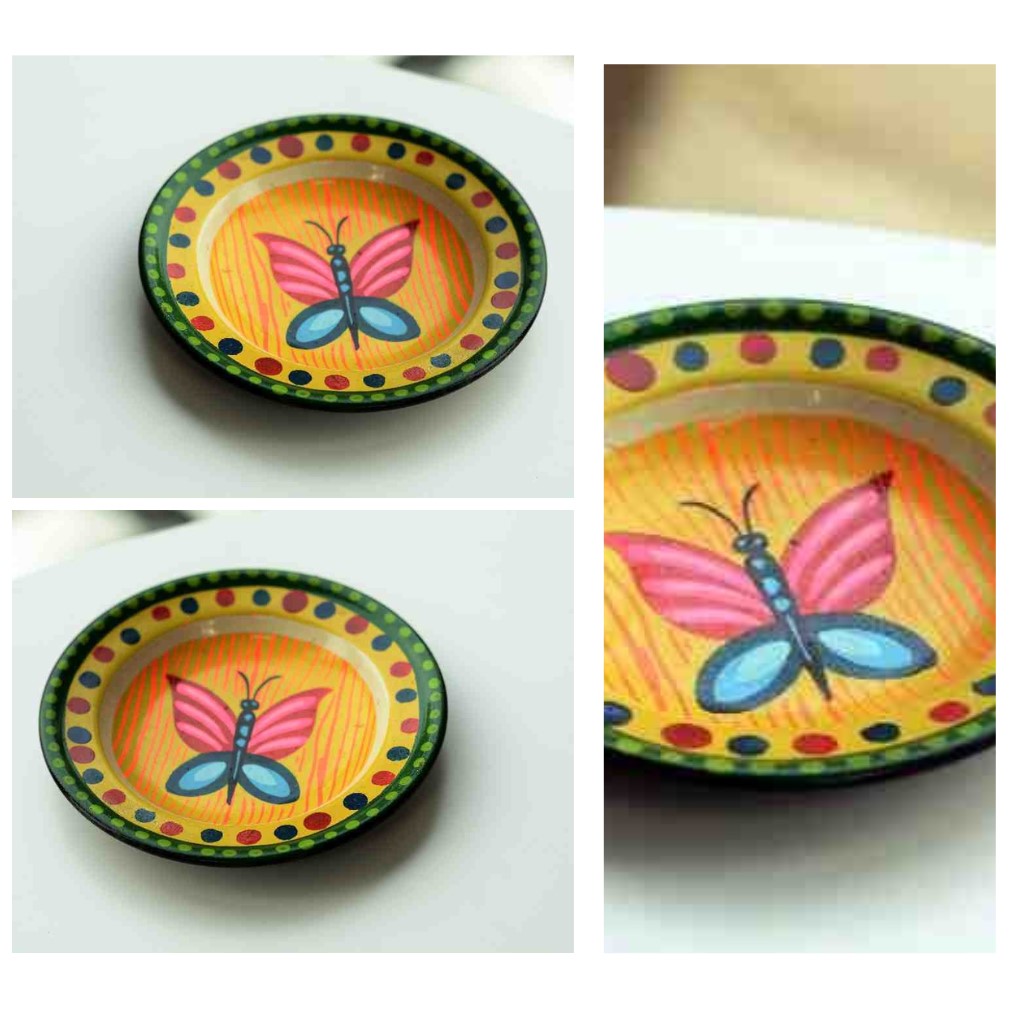 Handcrafted Truck Art Metal Bowl (Set of 3)