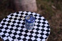 Blue Pottery Pen Holder / Brush Holder