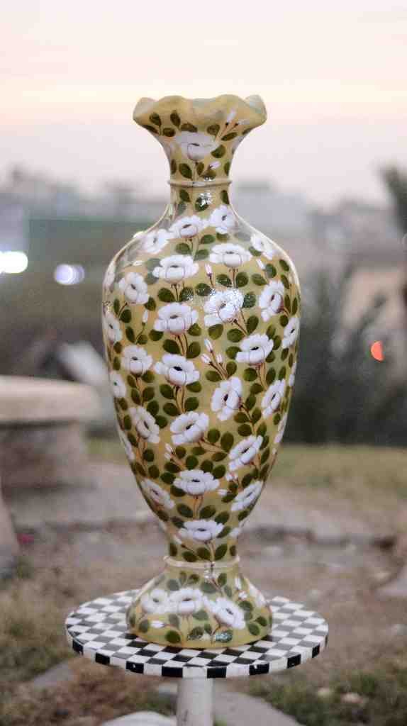 Camel Skin Vase
