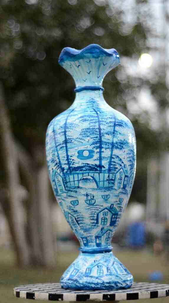 Camel Skin Vase