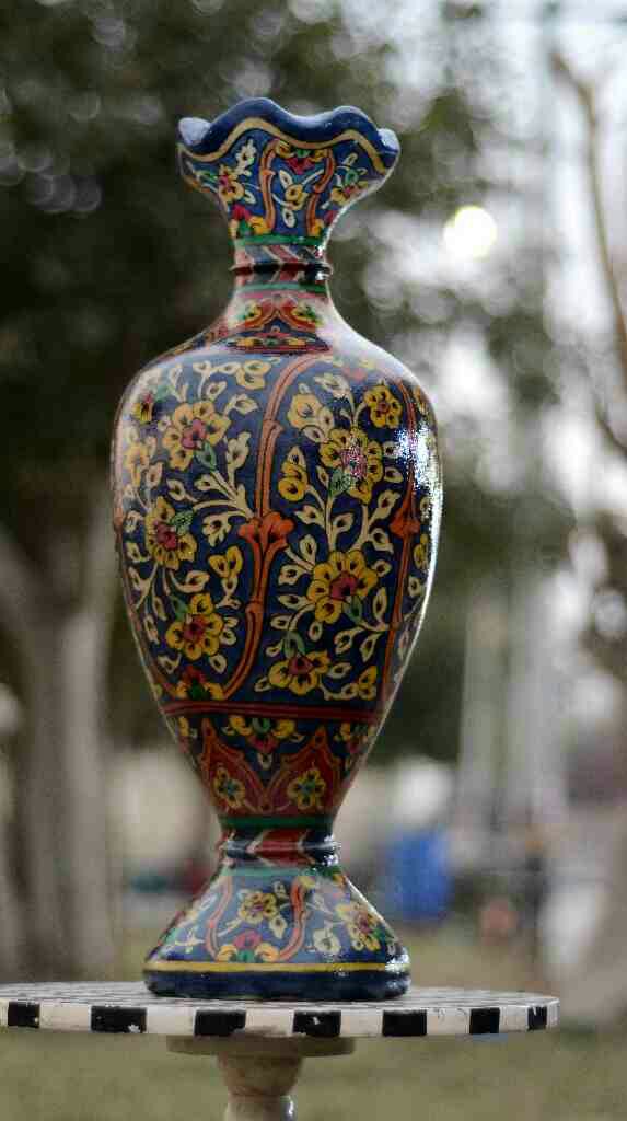 Camel Skin Vase