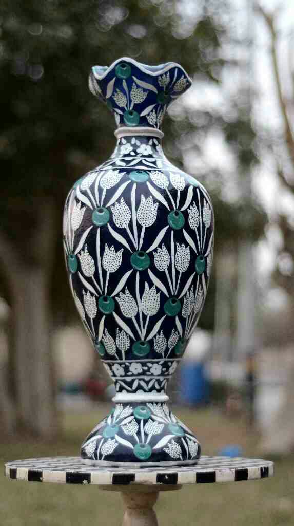 Camel Skin Vase