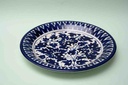 Blue Pottery Dinner Plate