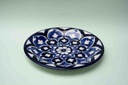 Blue Pottery Dinner Plate