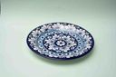 Blue Pottery Dinner Plate