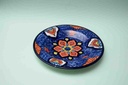 Blue Pottery Dinner Plate