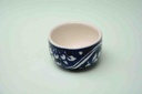 Blue Pottery Butter Cup