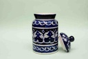 Blue Pottery Jar