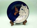 Blue Pottery Decorative Art Plate