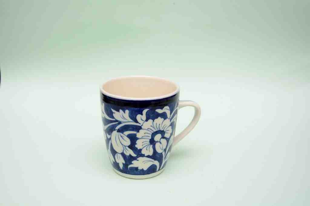 Blue Pottery Mug
