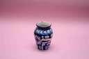 Blue Pottery Small Flower Vase