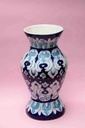Blue Pottery Flower Vase