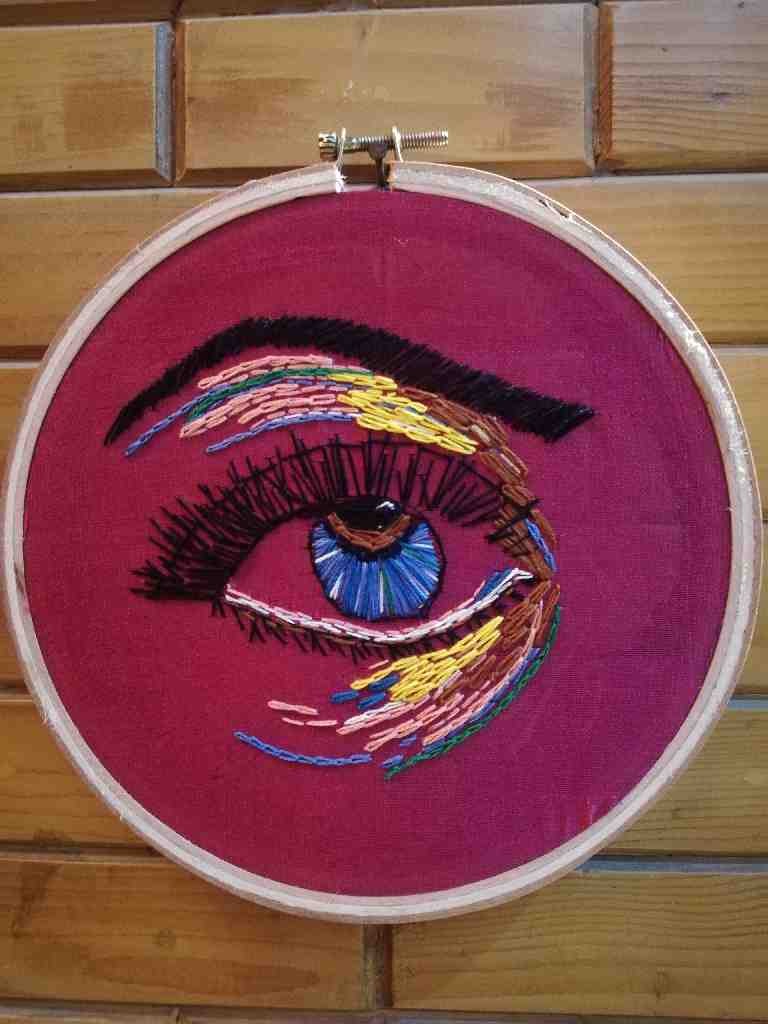 Decorative Embroided Hoop