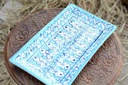 Blue Pottery Rectangular Dish
