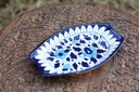 Blue Pottery Dry Fruit Dish