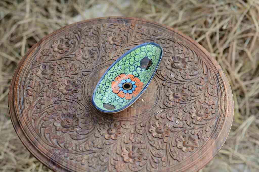 Blue Pottery Small Raita/Dry Fruit Tray