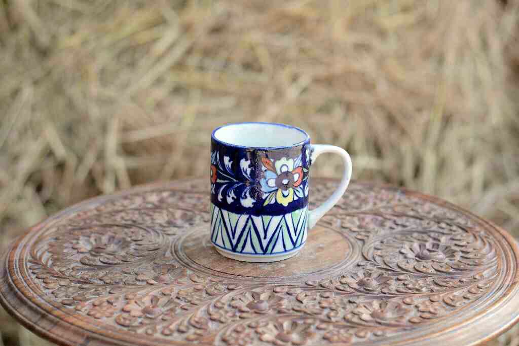 Blu Pottery Mug