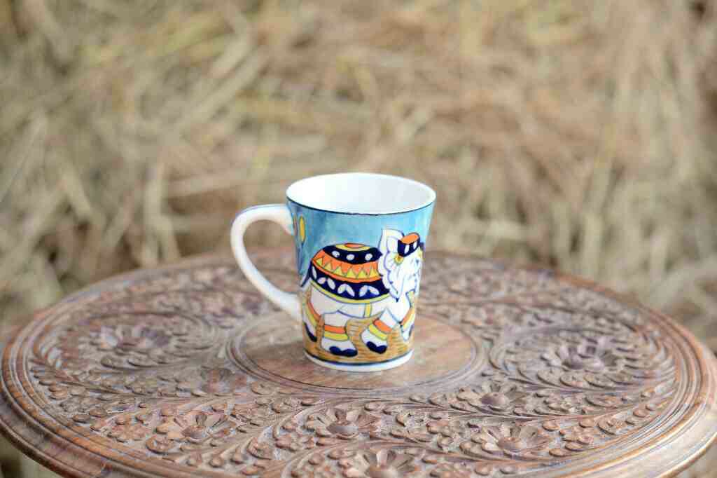 Blu Pottery Mug