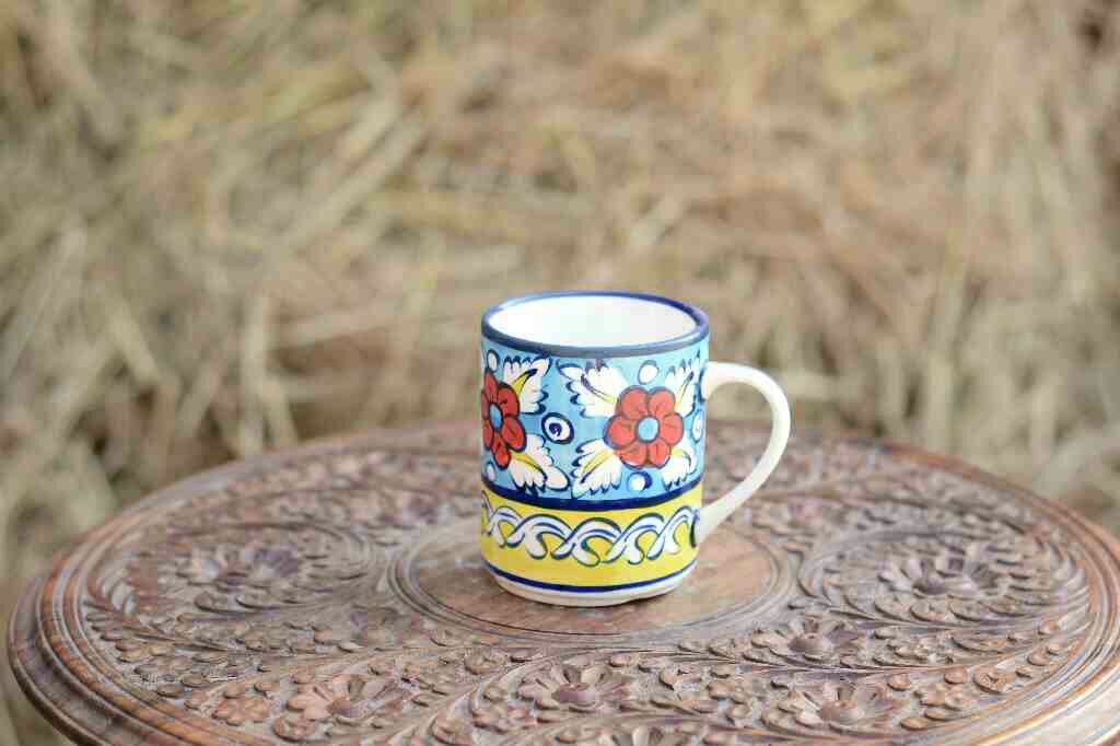 Blu Pottery Mug