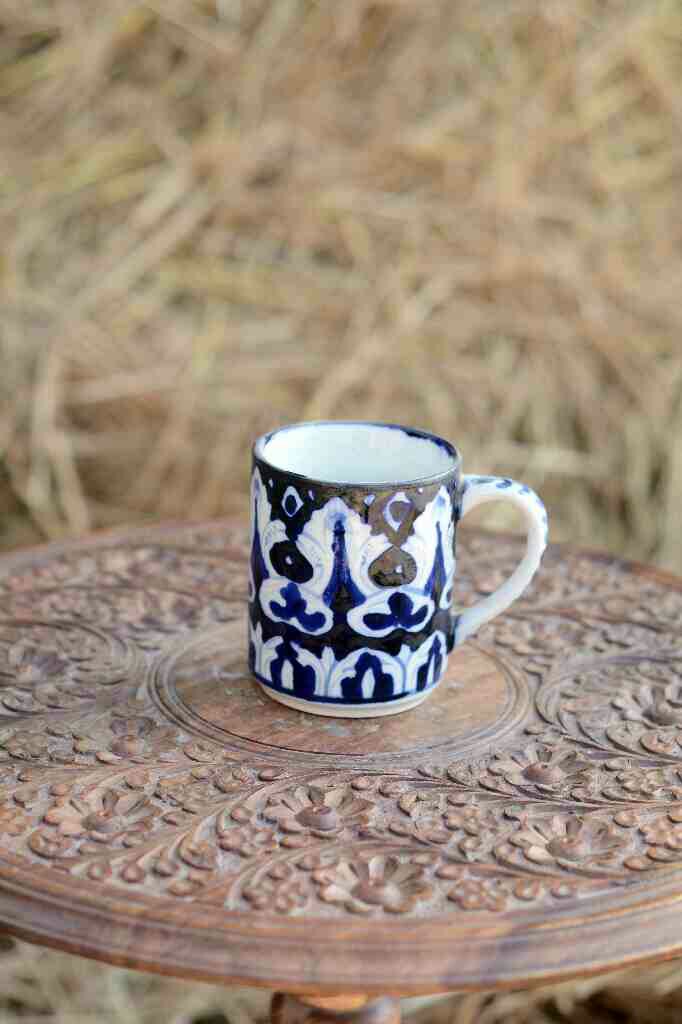 Blu Pottery Mug