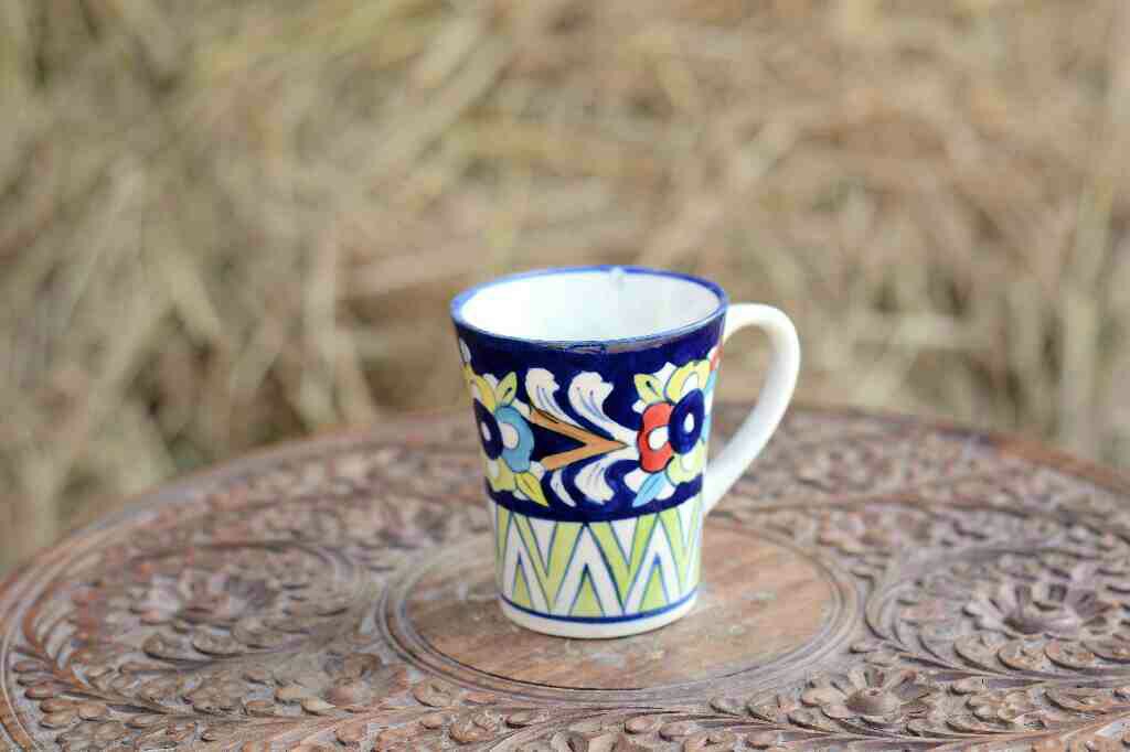 Blu Pottery Mug