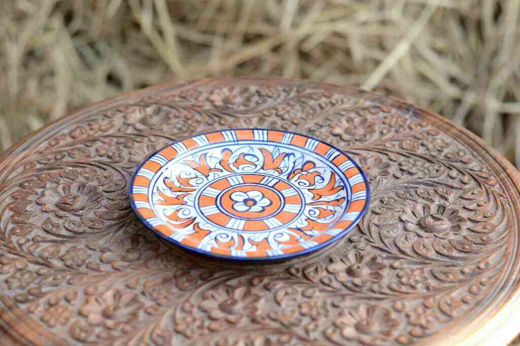 Blue Pottery Quarter Plate