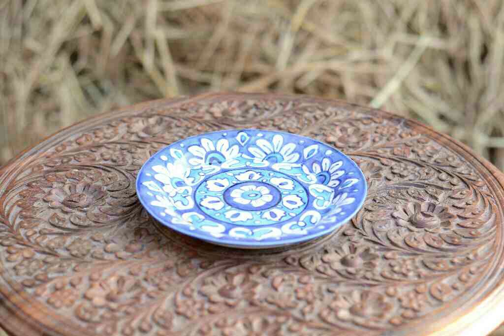 Blue Pottery Quarter Plate
